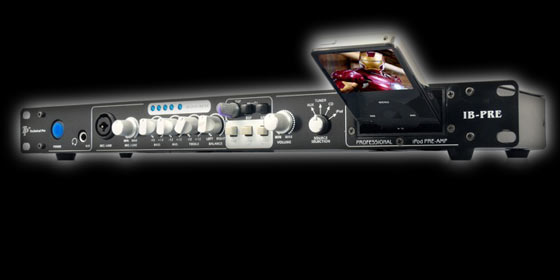 Technical Pro IB-PRE preamp and sound processing unit for iPod integration into your DJ setup